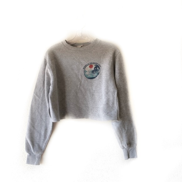 Brandy Melville Sweaters - Brandy Melville Golden Coast Cropped Sweater OS